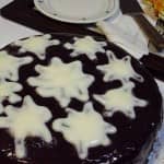 Bolo de chocolate e coco