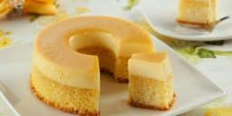 BOLO PUDIM CREMOSO DE LARANJA