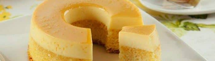 BOLO PUDIM CREMOSO DE LARANJA
