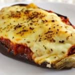 Berinjela Recheada com Provolone