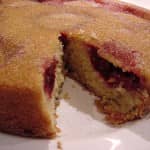 Bolo de Ameixa vermelha Bolo de Ameixa vermelha