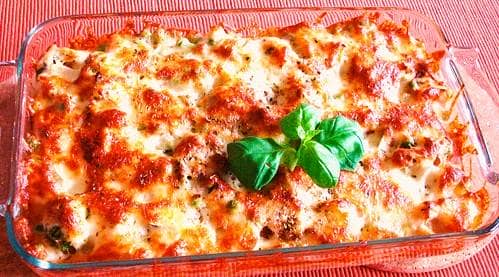 Rigatoni Paganini ao forno