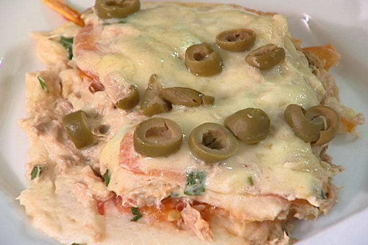 Torta de Atum e Azeitonas