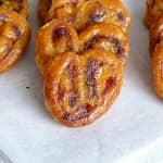 Palmiers de pesto de tomate
