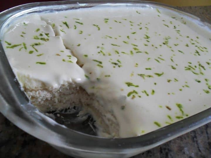 Pavê de Wafer de Limão