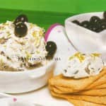 PATÊ DE AZEITONAS E QUEIJO-CREME