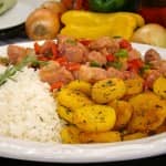 Pernil de Panela com Mandioquinha na Manteiga Pernil de Panela com Mandioquinha na Manteiga