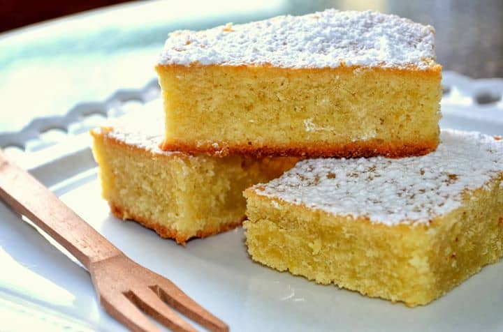 Brownie de Limão Siciliano e Coco