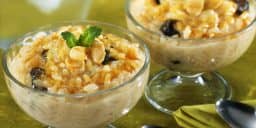 Arroz de Doce de Leite e Ameixa