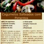 Cogumelos Salteados com Pimentos c73e9a0581