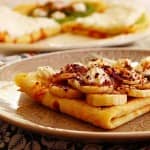 Crepes com fruta Crepes com fruta