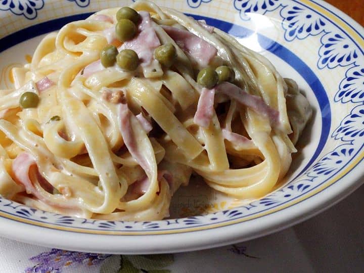 Fettuccine à Parisiense
