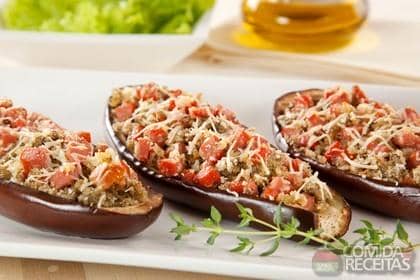 Berinjela de microondas