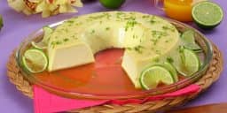 Flan de Limão