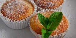 Muffins de Coco e Lima