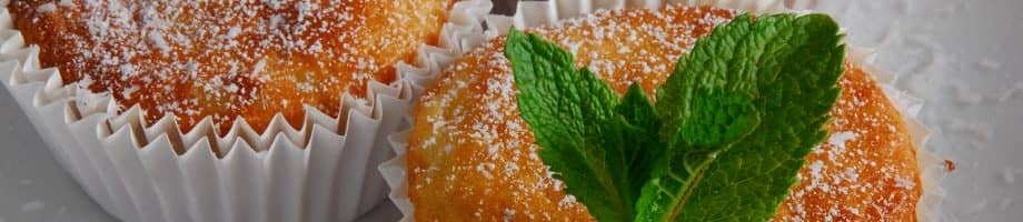 Muffins de Coco e Lima