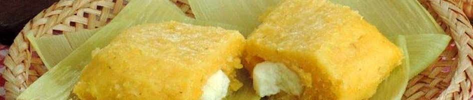 PAMONHA DOCE COM QUEIJO