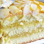 BOLO DE LEITE COM RECHEIO DE AMÊNDOA BOLO DE LEITE COM RECHEIO DE AMÊNDOA