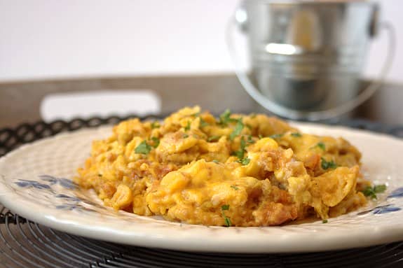 FARINHEIRA COM OVOS MEXIDOS