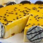 Torta Holandesa de Maracujá Torta Holandesa de Maracujá